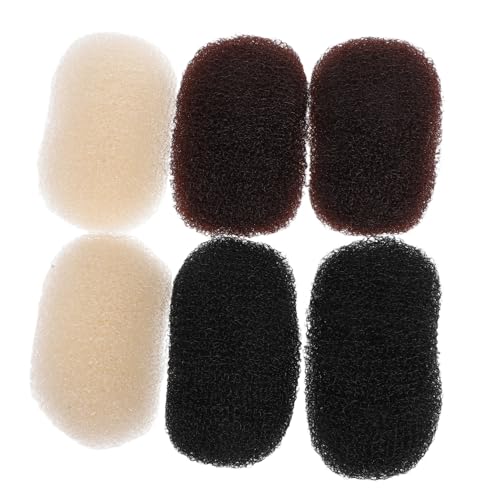 EPIGEIST 6 Stück Teiliges Haarklammern Atmungsaktiv Leicht Haarklammer Dutt Clips für Frauen und Mädchen in Schwarz Braun für Einfaches Styling von EPIGEIST