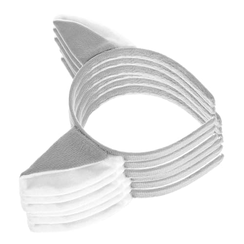 EPIGEIST 6 Stück Teiliges Jungle Animal Haarreifen mit Wolfsohren Leichte Plüsch Stirnbänder für Erwachsene Bequemes Party und Cosplay Zubehör Hautfreundlich Formbeständig von EPIGEIST