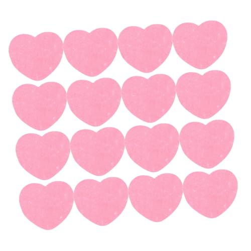 EPIGEIST 60 Stück Komprimierte Herzform Gesichtsschwämme Sanfte Zellulose Peelingpads Vielseitige Make Up Entferner Schwämme Reisefreundlich Wiederverwendbar Schonende Gesichtsreinigung von EPIGEIST