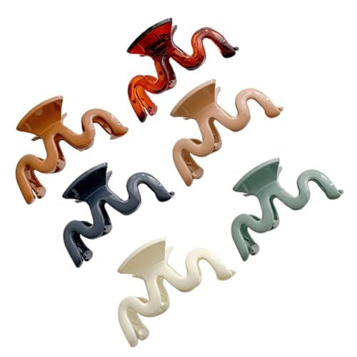 EPIGEIST 6stücke Haarklammer Wellige Große Clips Haarspange Für Frauen Glattes Lockiges Dünnes Dickes Haar Rutschfest Sicher von EPIGEIST