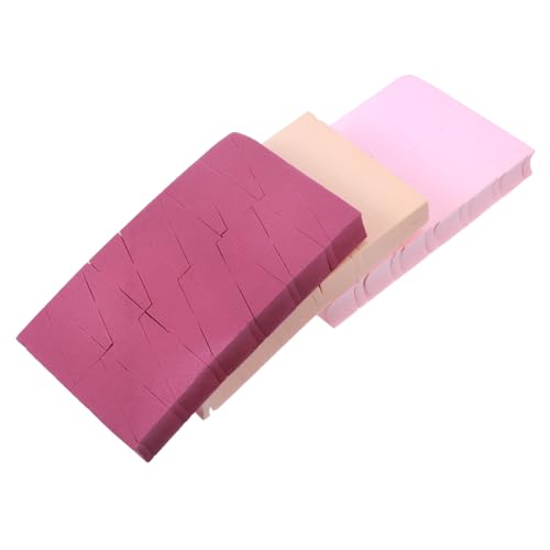 EPIGEIST 72 Stück Dreieckige Make Up Schwämme Foundation Kosmetik Schwämmchen für Flüssige und Puder Make Up Anwendung Wiederverwendbar Weich Wasseraktiviert Sanft zur Haut von EPIGEIST