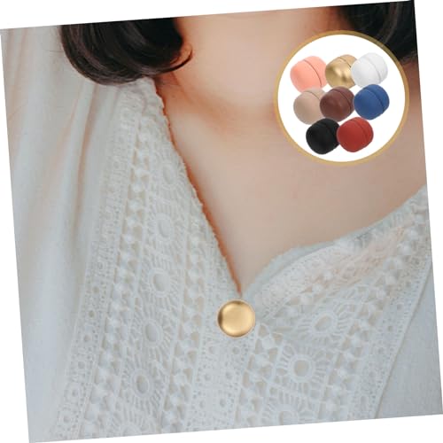 EPIGEIST 8 Stück Magnetische Hijab Nadeln für Schals Wiederverwendbare Verschleißfeste Magnetknöpfe Praktische Schal Accessoires für Damen bei Hochzeiten Partys und Alltagskleidung von EPIGEIST