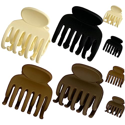 EPIGEIST 8stücke Rollbackenklammern Haarspangen Haarklammern Für Frauen Mädchen Haar Zubehör Kleine Haarspangen Für Dickes Dünnes Haar Glattes Lockiges Barrettes Clips Für Arbeit Party Hoch von EPIGEIST