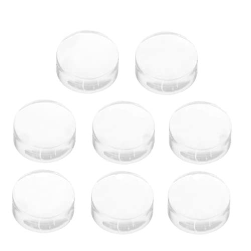 EPIGEIST 8 Stück Teiliges Nagelstempel aus Transparentem Silikon Große Köpfe Leichte Maniküre Stempel für French Nails Einfach zu Bedienen für und Salonanwendung von EPIGEIST