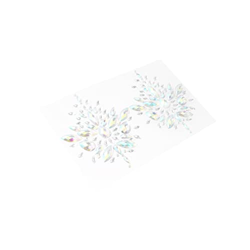 EPIGEIST Acryl Strass Gesicht Edelsteine Selbstklebende Stirn Schmuck Aufkleber Make Up Zubehör für Festivals Themenpartys Nachtclubs von EPIGEIST