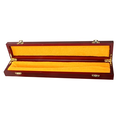 EPIGEIST Aufbewahrungsbox aus Holz Lagerung mit Retro faltbar Falten LED die chinesen Storage Boxes stifttaschenlampe holzkiste chinesische Handfächerverpackung filigranes Handwerk hölzern von EPIGEIST