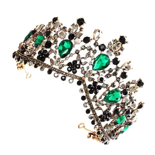 EPIGEIST Barock Vintage Haarreif mit Strass und Perlen Leichter Damen Tiara Haarschmuck für Braut Hochzeit Party Langlebige Accessoire Geeignet für Frauen Mädchen und Fotoshooting von EPIGEIST