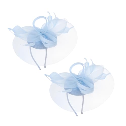 EPIGEIST Fascinator Hut Mit Schleier Für Bräute Elegant Leichtes Stirnband Aus Netz Und Für Hochzeiten Partys Und Bankette Teiliges von EPIGEIST