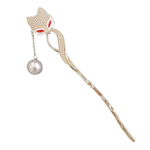 EPIGEIST Chinesische Haarnadel Metall Haarnadel für Damen Retro Haarstab Fox Design Accessoire für Dutt und Hochzeit Vintage Haarschmuck für Mädchen und Frauen von EPIGEIST