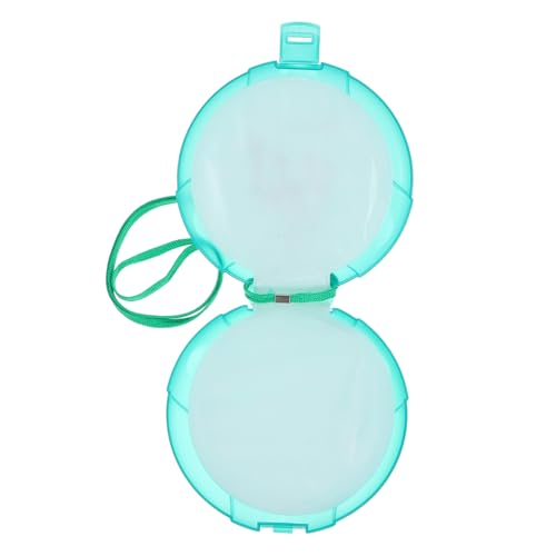 EPIGEIST Cd-aufbewahrungs-Tasche DVD-Organizer-hülle Runde Tragbare Cd-Box Langlebige Haltbarkeit Platzsparendes Design Vielseitige Medienaufbewahrung Leichter Transport Schutz Für von EPIGEIST