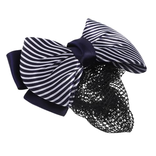 EPIGEIST Haarknoten Abdeckung Mit Schleife Duttklammern Für Frauen Haarnetz Für Eleganten Dutt Aus Stoff Und Metall Für Krankenschwestern Bankangestellte Modisches von EPIGEIST