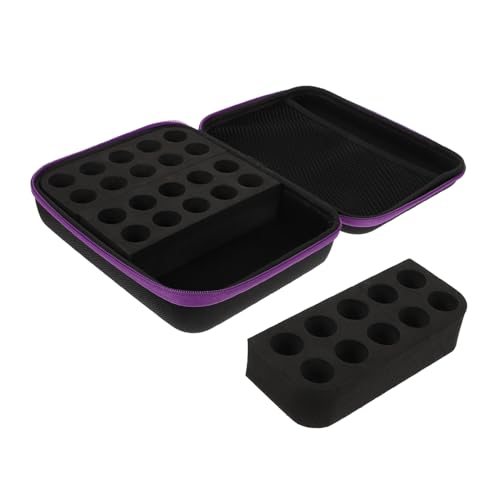 EPIGEIST Essential Oil Bottle Storage Case Organizer Tasche Langlebig Druck und Abriebfest Modisches Design Praktisch für Ätherische Öle Kompakt und Übersichtlich von EPIGEIST
