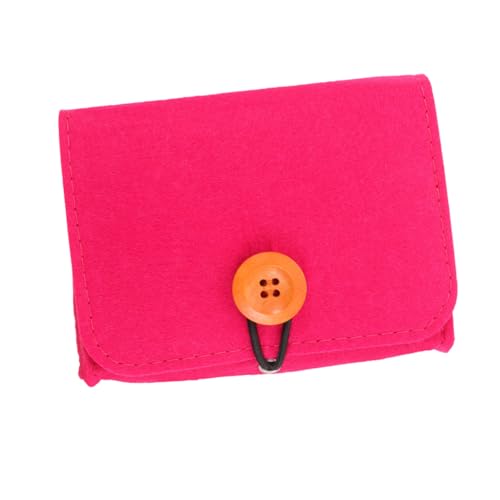 EPIGEIST Essentielle Öle Aufbewahrungstasche Klein Tragbare Filz Aufbewahrungstasche mit Schnappverschluss Kompakter Organizer für Ätherische Ölflaschen und Kleine Gegenstände Praktische von EPIGEIST