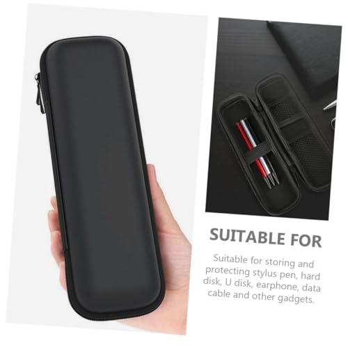 EPIGEIST Eva Stift Etui Groß Stylus Pen Case Organizer mit Mesh Fach für USB Kabel Kopfhörer Zubehör Tragbar Robust von EPIGEIST