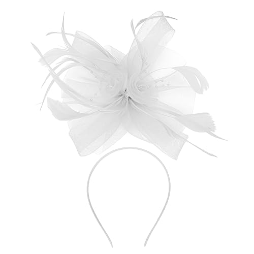 EPIGEIST Elegant Netz- Haarschmuck Mit Federn Für Damen Handgefertigter Fascinator Für Partys Und Hochzeiten Leicht Und von EPIGEIST
