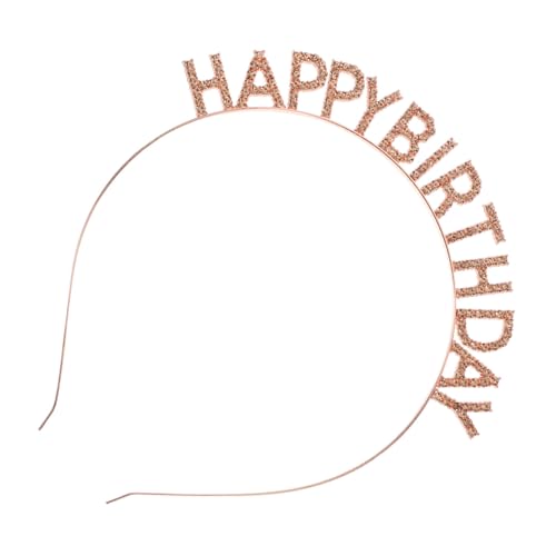 EPIGEIST Rhinestone Design Geburtstags-haarband Mit Happy Birthday Und Kopfbedeckung Für Geburtstagsfeiern Foto- Und Festliche Anlässe von EPIGEIST
