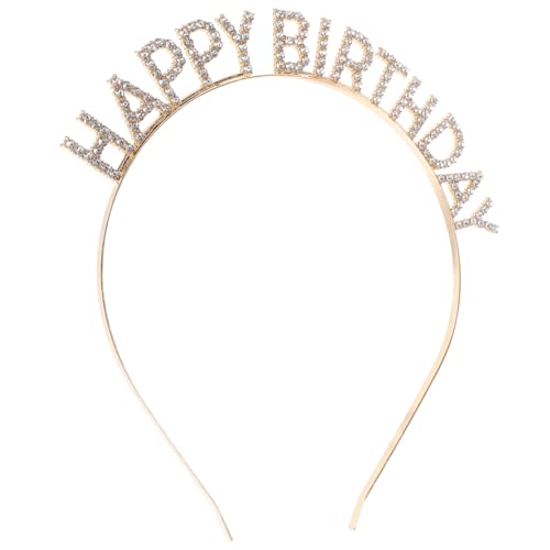 EPIGEIST Geburtstags Stirnband mit Krone Glänzender Haarschmuck für Party Deko für Geburtstagsfeiern und Fotoshootings Tragbar und Leicht Langlebig EPIGEIST Geburtstags Stirnband mit Krone Glänzender Haarschmuck für Party Deko für Geburtstagsfeiern und Fotoshootings Tragbar und Leicht Langlebig von EPIGEIST
