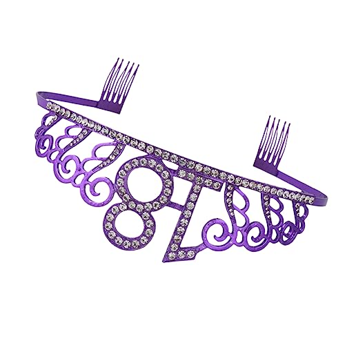 EPIGEIST Geburtstagskronen Kuchen 18. Parteikrone Für Frauen Hut-stirnband Zum 18. Geburtstag Tiaras Tiara Prinzessin Diademe Für Frauen Led Dekorationen Stirnbänder von EPIGEIST