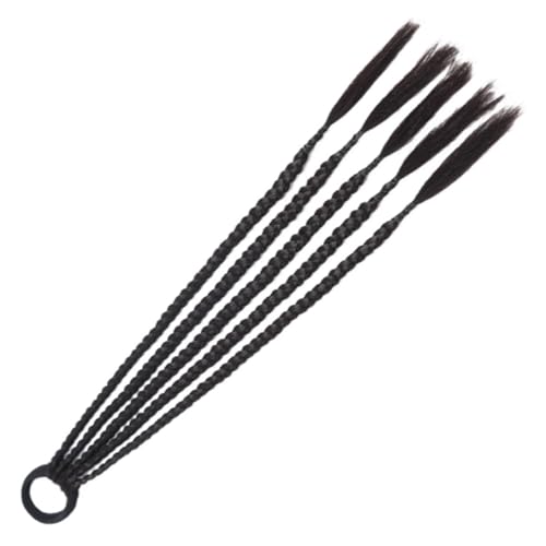 EPIGEIST Geflochtener Pferdeschwanz Haarverlängerung mit Haargummi Lange Synthetische Zöpfe Hautfreundlich Vielseitig für Party Cosplay Halloween Damen und Mädchen Geeignet von EPIGEIST