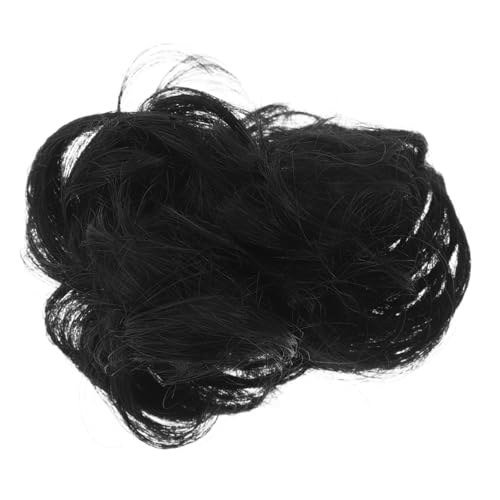 EPIGEIST Gewelltes Dutt-haarteil Aus Echthaar Lockige Pferdeschwanz-extensions Unordentliche Chignon-haarverlängerungen Für Frauen Elastische Gewellte Haarteile Chignon-dutt Aus Echthaar von EPIGEIST