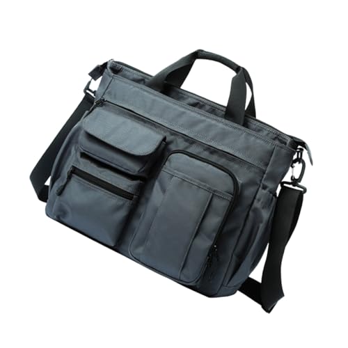 EPIGEIST Große Oxford Schultertasche Herren Multifunktionale Umhängetasche Business Reise Tasche Lässig Leicht Mit Viel Stauraum von EPIGEIST