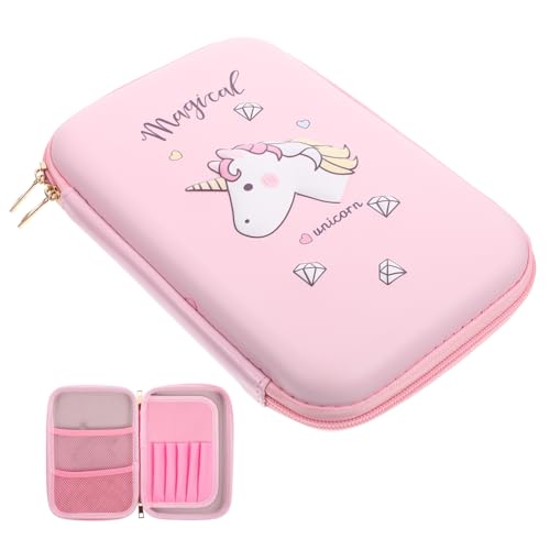 EPIGEIST Großes Federmäppchen mit Reißverschluss Multifunktionale Stifttasche aus Eva Tragbares Mäppchen für Schule und Büro Geräumiges Handliches Etui Goldenem Metallreißverschluss für von EPIGEIST