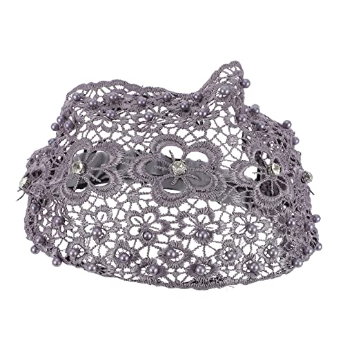 EPIGEIST Kopfschmuck Haarschmuck Mit Kunstperlen Und Pflaumenblütenmuster Verstellbares Und Rutschfestes Stirnband Für Besondere Anlässe Und Alltag Elegantes Haaraccessoire Für Damen von EPIGEIST