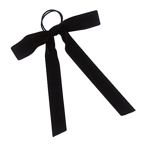 EPIGEIST Haarband mit Großem Samt Bow Elastischer Ponytail Halter für Damen und Mädchen Flexibles Leichtes Haarschmuck Accessoire für Dünnes und Dickes Haar Modischer Haarring und Armband von EPIGEIST