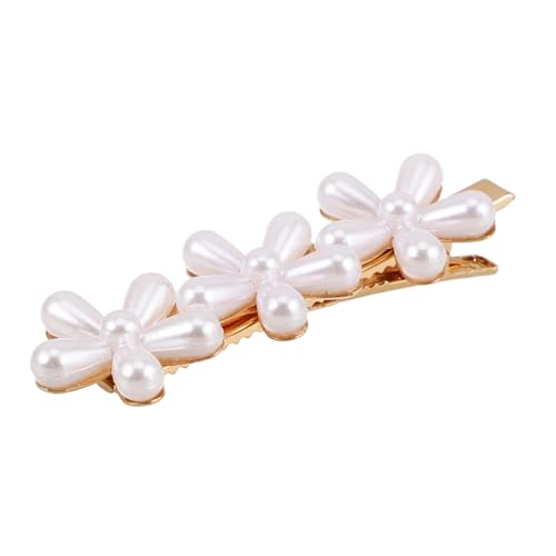 EPIGEIST Sunflower Haarclip Mit Perlen Vintage Blumen Haarklammer Für Damen Eleganter Alligator Clip Für Hochzeiten Und Alltag Stilvolle Haaraccessoires von EPIGEIST