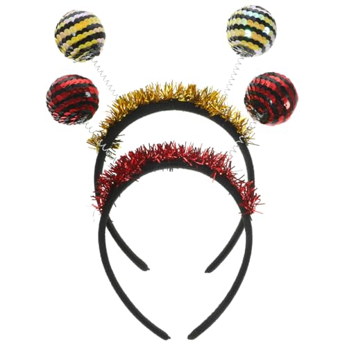 EPIGEIST Halloween Haarreif mit Pailletten Marienkäfer und Bienen Design Langlebiges Cosplay Stirnband für Erwachsene Karneval Party und Festliche Anlässe von EPIGEIST