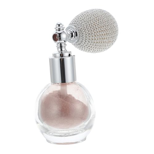 EPIGEIST Hochglanz Highlighter Puder Sprühflasche Nude Körper Gesicht Haare Glitzer Spray für Frauen und Männer Party Bühnen Make-up von EPIGEIST