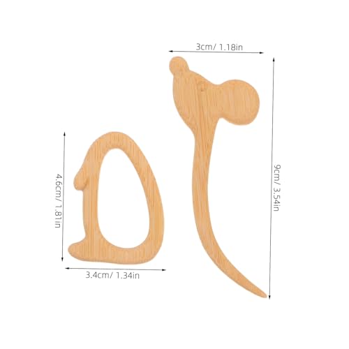 EPIGEIST Holz Brosche Mausmotiv Damen Vintage Anstecknadel für Schals Pullover Rucksäcke Leicht Robust Natürliches Holzdesign Vielseitig als Schal Jackenclip Geeignet von EPIGEIST