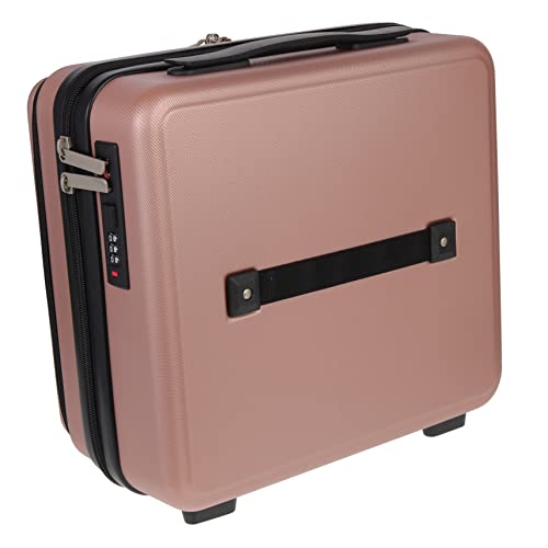 EPIGEIST Reise Kosmetik Koffer Tragbare Aufbewahrung Für Toilettenartikel Leicht Und Multifunktional Für Damen Und Studenten Roségold von EPIGEIST