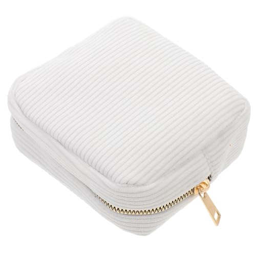 EPIGEIST Kosmetiktasche aus Cord Multifunktionale Make Up Aufbewahrung für Reisen Einfache Reisetasche mit Reißverschluss Stilvolle Kulturtasche für Damen und Herren Perfektes von EPIGEIST