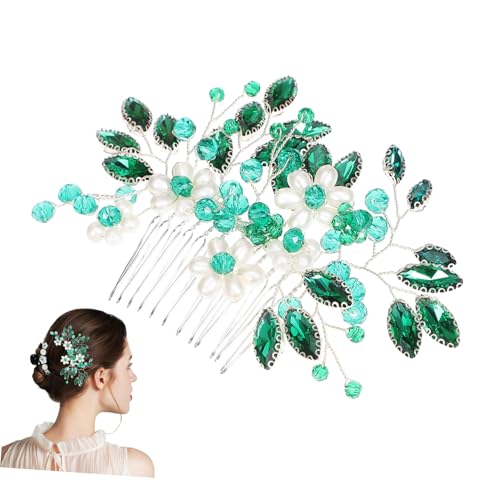 EPIGEIST Kristallblätter Haarschmuck für Damen Eleganter Haarkamm mit Strass für Hochzeiten und Besondere Anlässe Romantisches Design und Kunsthandwerkliche Verarbeitung EPIGEIST Kristallblätter Haarschmuck für Damen Eleganter Haarkamm mit Strass für Hochzeiten und Besondere Anlässe Romantisches Design und Kunsthandwerkliche Verarbeitung von EPIGEIST