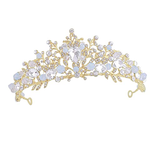 EPIGEIST Kinderkronen Für Mädchen Elegante Kopfbedeckung Kristallkrone Party-haarschmuck Haarschmuck Für Mädchen Zarter Haarzubehör Für von EPIGEIST