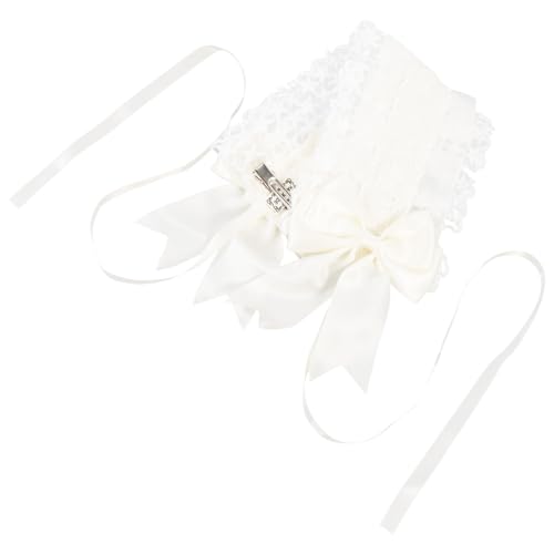 EPIGEIST Loaita Spitzen haarband Lolita Stil Süße Haarnadel Party Haarschmuck Komfortabel Alltags Festmode Mädchen Accessoire Weiß mit Sternspitze von EPIGEIST