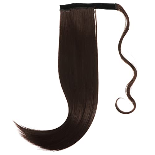 EPIGEIST Lockige Haarverlängerung Pferdeschwanz mit Hitzebeständigem Synthetik Haarstück Lange Haarverlängerung für Damen Party Cosplay von EPIGEIST