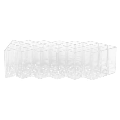 EPIGEIST Multi-grid-kosmetikregal Desktop-kosmetik-tool-organizer Kosmetik-halteregal Desktop-organizer-regal Multi-grid-rack Aus Acryl Für Make-up-utensilien Lippenstifte Kosmetika Aufbewa von EPIGEIST
