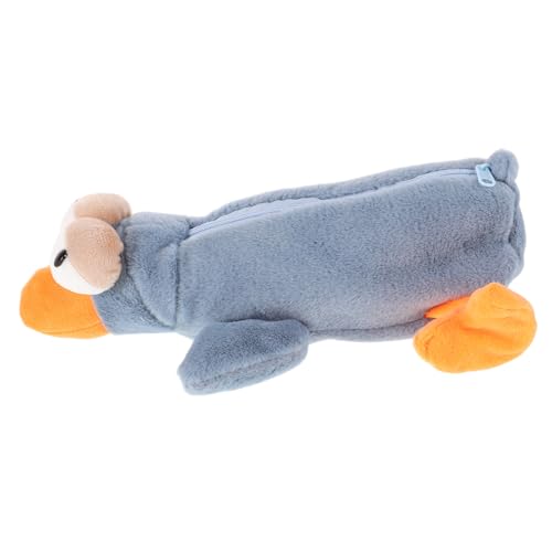 EPIGEIST Niedliches Federmäppchen Vogelform Plüsch Federtasche Weiches Stiftemäppchen für Mädchen Kreativer Stifte Organizer Tasche Kompakt Leicht für Schule Multifunktionale Aufbewahrung von EPIGEIST