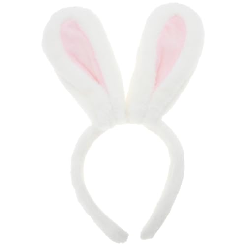 EPIGEIST Niedliches Hasenohren Stirnband Plüsch Party Kopfschmuck Weich Bequem Cosplay Zubehör für Kostümfeier Hochzeit Geburtstag von EPIGEIST