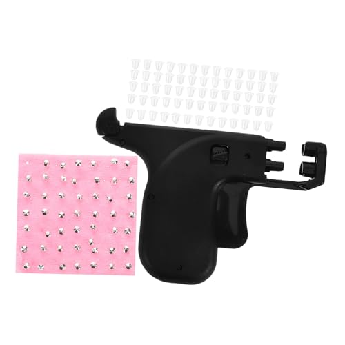 EPIGEIST Ohrlochstechpistole Set Edelstahl Sicheres Selbstpiercing Werkzeug Präzise Ausrichtung Schnelles Stechen für Damen Herren mit Ohrsteckern und Ohrschutz von EPIGEIST