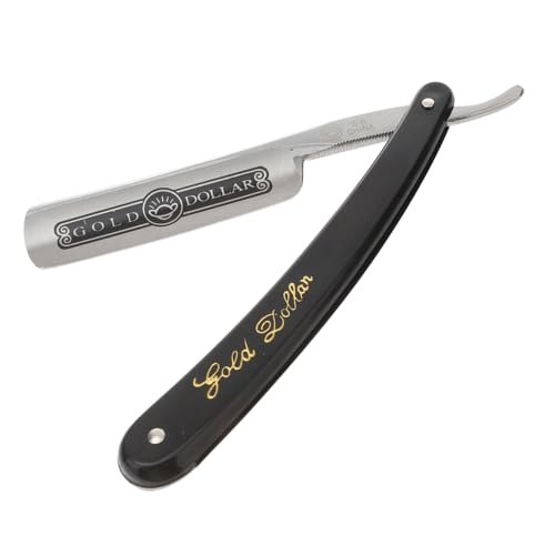 EPIGEIST Old Type Manual Metal Razor Bart Rasiermesser Herren Rasierer Bartschneider für Gesicht Körperhaar Präzise Handrasur Komfortabler Griff Langlebiges Material von EPIGEIST