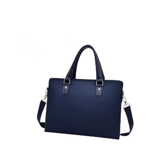 EPIGEIST Oxford Business Bag aus Wasserdichtem Oxford Stoff Robust und Weich Handgehaltene Aktentasche für Herren Geräumig für Laptop und Dokumente Atmungsaktiv und Leicht zu Reinigen Blau von EPIGEIST