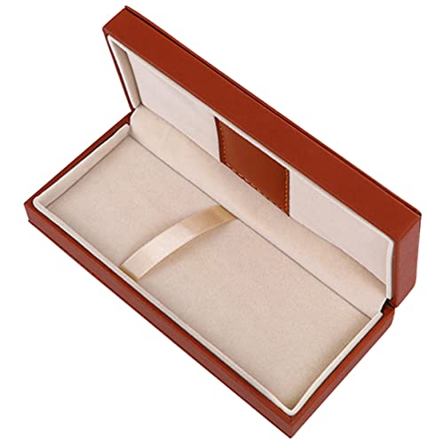 EPIGEIST PU Leder Stifteetui für Erwachsene Kompakte Stifte Geschenkbox Multifunktionale Stiftebox mit Deckel Elegantes Federmäppchen für Stiftzubehör Stiftaufbewahrungsetui für Reisen von EPIGEIST