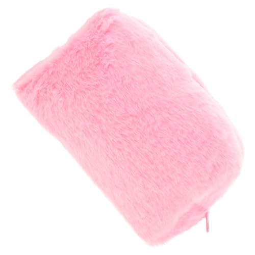 EPIGEIST Plüsch Kosmetiktasche mit Reißverschluss Tragbare Schminktasche für Damen und Herren Kompakte Leichte Kulturbeutel Handtasche Strapazierfähige Make Up Tasche Multifunktionale von EPIGEIST