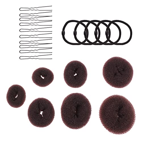 EPIGEIST Praktisches Donut Haarschmuck Hochsteckfrisuren Donuts Haargummis U-förmige Haarnadeln Für Frauen Mädchen Und Bräute Für Partys Ballett Und Tägliche Stylings EPIGEIST Praktisches Donut Haarschmuck Hochsteckfrisuren Donuts Haargummis U-förmige Haarnadeln Für Frauen Mädchen Und Bräute Für Partys Ballett Und Tägliche Stylings von EPIGEIST
