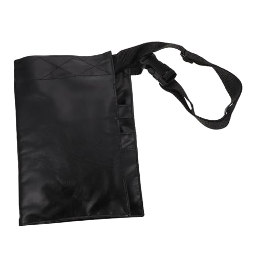 EPIGEIST Professionelle Make Up Pinsel Aufbewahrungstasche Tragbar Stylische Kosmetik Bürsten Organizer Hüfttasche für Make Up Künstler Geschenkidee Schwarz von EPIGEIST