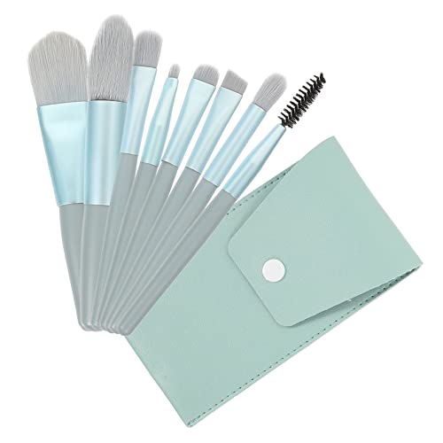EPIGEIST Professionelles Reise Make up Pinsel 8 Stück Tragbare Kosmetikpinsel Mit Holzgriff Lidschatten Und Rougepinsel Für Frauen Make up Werkzeug Für Unterwegs von EPIGEIST