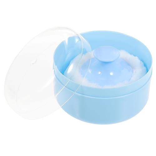 EPIGEIST Puderquasten-etui Mit Talkum Puderquaste Für Körper Puder Wiederverwendbare Puderquastenbox Mit Puff Für Junge Mädchen Talkum-freie Puderquastenbehälter von EPIGEIST